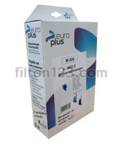 Europlus M 309 - Синтетични торби за прахосмукачки Miele, 4 броя