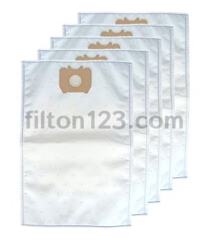 Торби за прахосмукачки Cleanfix, синтетични, 5 броя, 1CF21-G
